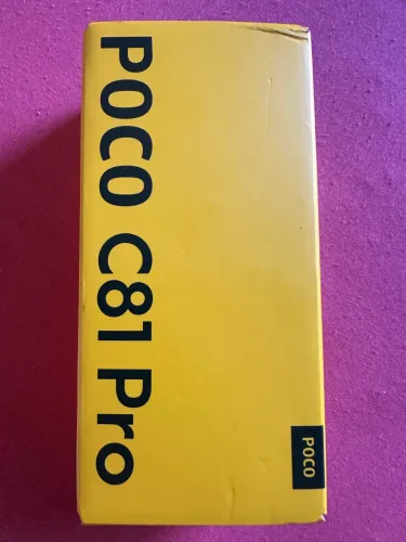 Celular poco c81 pro zero