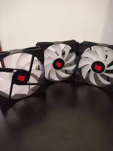 Kit 3 Ventoinhas RGB