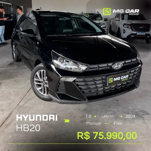 Hyundai HB20 Limited 1.0 Flex 12V Mec. 2024