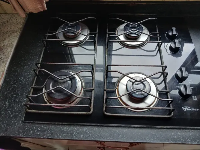 Fogão Cooktop 4 bocas