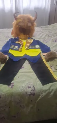 Fantasia da Fera do filme A bela e a fera