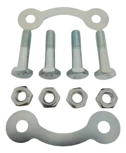 Prisioneiro Parafusos+trava Coroa Ybr Factor 125/rd 125 135 Prata