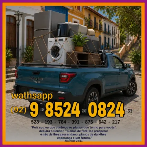 FRETE zona leste Norte E Sul 92.fone9.8524~0824. todos bairros chama mudanças e levo moto