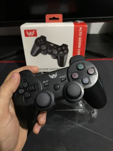 Controle Para PS3 Altomex 6030W Bluetooth / Consoles / PC