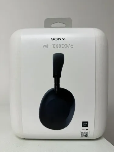Fone de Ouvido Sony Wireless Preto WH1000XM6