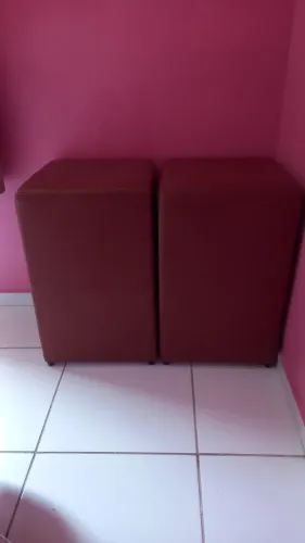 VENDO PUF BANQUETA DE BALCÃO( COURINO)