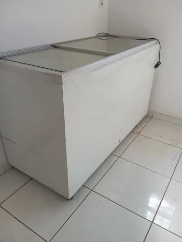 Freezer de tampa de vidro 600 lts