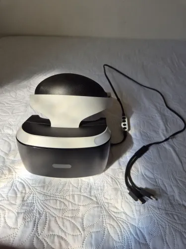PlayStation VR + Câmera + Arma + 4 Jogos Vr...OBS:Os jogos estão em japonês