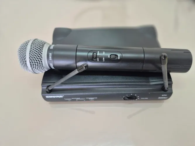Microfone Sem Fio Shure UT4 SM58 UHF Completo