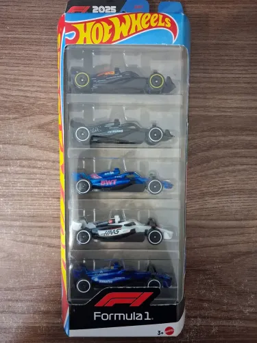 Hotwheels F1 5 pack 2025