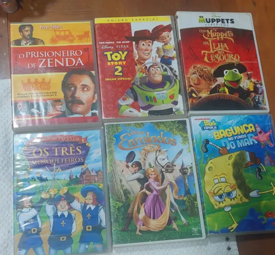 Lote de filmes DVDs originais