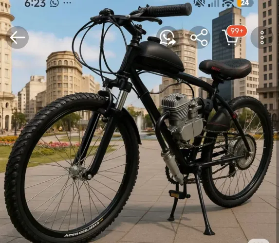 Bicicleta com motor