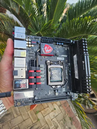 Mini cpu gamer i7 4770k 16gb radeon mini itx wifi