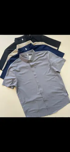 Camisas sociais ecológicas botões do P ao G1