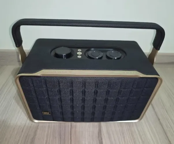JBL Authentics 300, Wi-Fi, Bluetooth, Nota Fiscal (na garantia, em estado de nova)