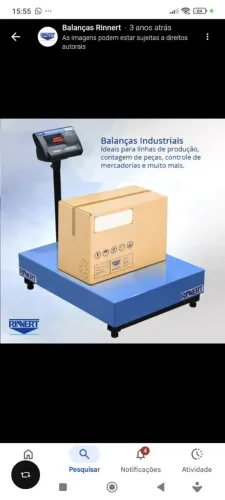 Balança 700kg Rinnert