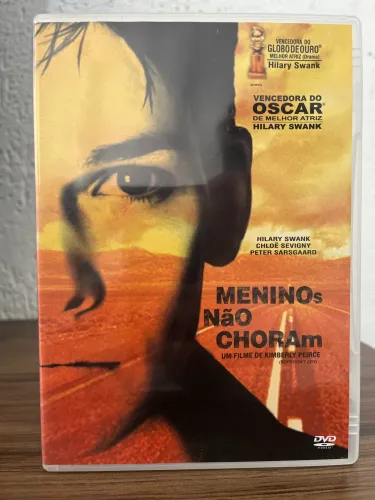 DVD Meninos Não Choram - Com Hilary Swank - Vencedor Do Oscar Original