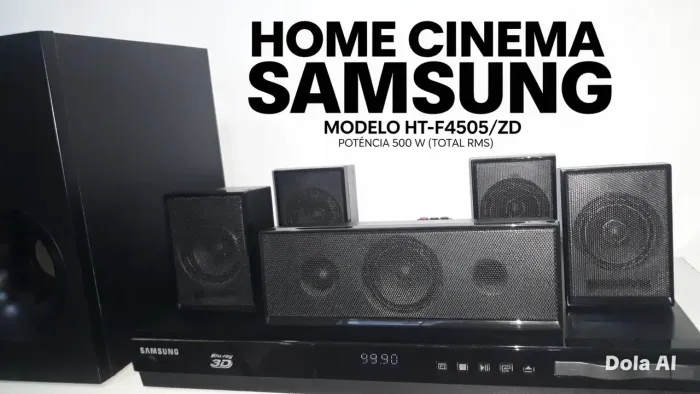 Home Cinema Samsung 500W RMS