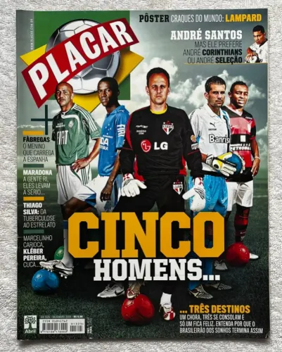 Revista Placar Edição 1325 - Dezembro 2008