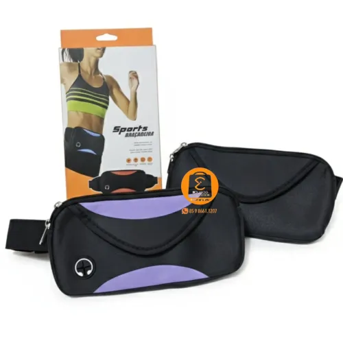 Pochete de Cintura impermeável, fitness Unissex para Esportes, Academia