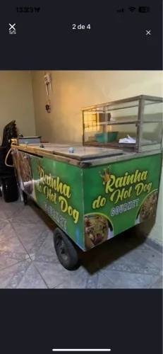 CARRO PARA LANCHES EM GERAL