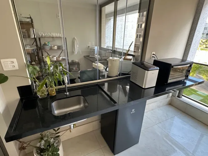 Leia a descrição. Oportunidade - Bancadas Granito Preto São Gabriel - Super preço