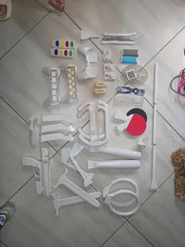 Kit Completo de Acessórios Nintendo Wii - Excelente Estado