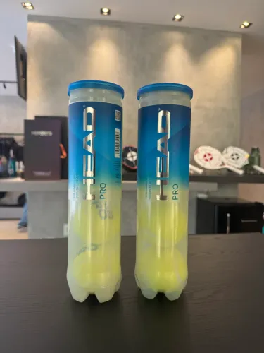 2 Tubos de Bolas para Tênis Head Pro 