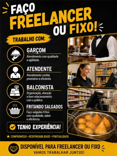 FAÇO FREELANCER OU FIXO