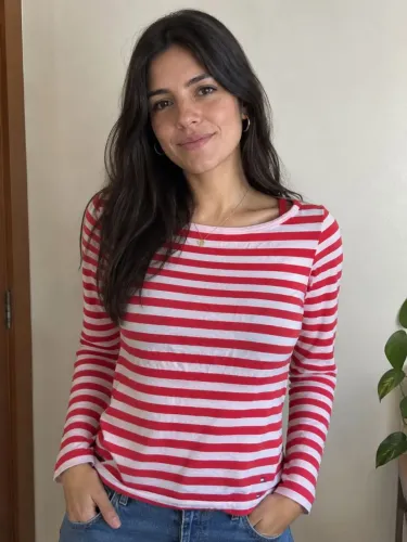 Blusa manga Tommy hilfiger tamanho m