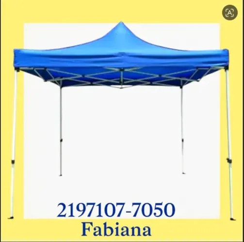 Tenda sanfonada 3x3