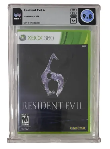 Resident Evil 6 Xbox 360 Graduado WATA