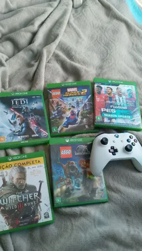 Jogos e controle para Xbox one