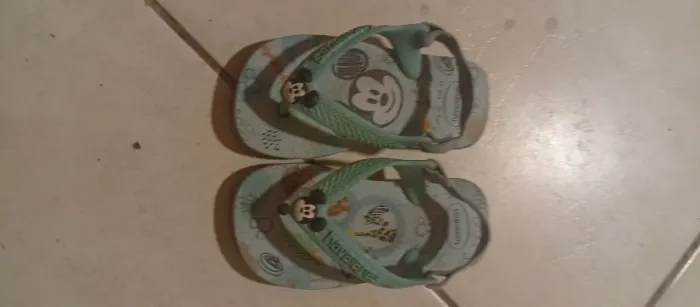 Chinelo Havaianas Baby Mickey Mouse Disney com Elástico T20