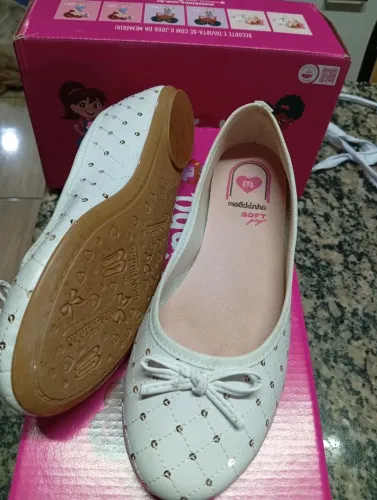 2 Pares de Sapatilhas Molequinha 33