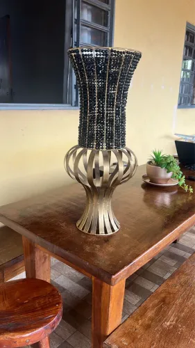 Par vaso decoração