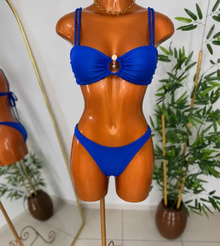 Biquíni azul beach gloss M