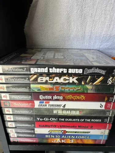 Lote jogos originais ps2