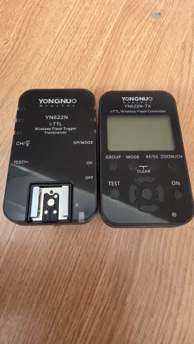 Kit com Radio Flash Nikon Yongnuo Yn-622-tx Ttl Hss 1/8000s