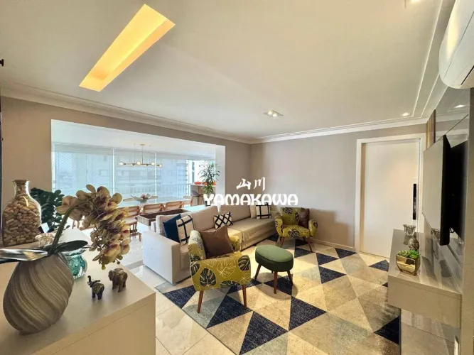 Apartamento com 3 dormitórios à venda, 137 m² por R$ 1.850.000,00 - Jardim Anália Franco -