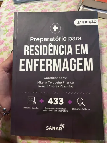 Livro para residência em enfermagem