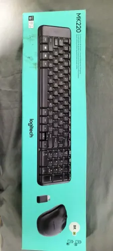 KIT MOUSE E TECLADO SEM WIRELESS LOGITECH