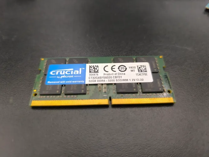Memória 32GB para notebook