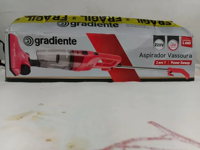 Aspirador de pó vassoura Gradiente, novo
