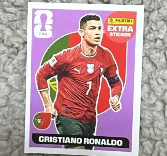 Figurinha extra Cristiano Ronaldo 