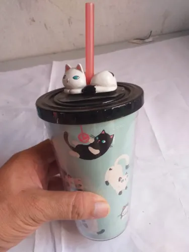 copo tema gatos