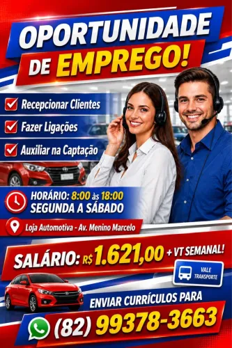 VAGA DE EMPREGO