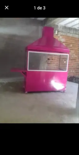 Vendo carrinho de churrasquinho com ou sem churrasqueira