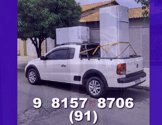 frete baratinho, carro aberto, atendo qualquer bairro, chama aí