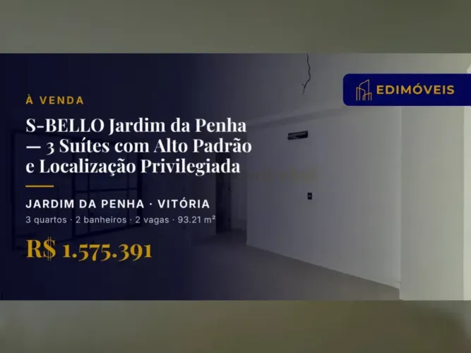 Apartamento Moderno em Jardim da Penha: 3 Suítes e Estilo de Vida Exclusivo